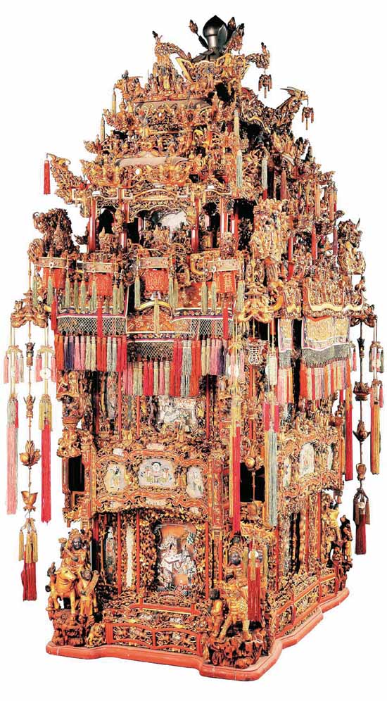 宁波万工轿 长150cm﹐宽90cm﹐高275cm 清