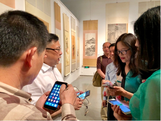 《天命正道,今人古心》岑其中国画作品展宁波站开幕