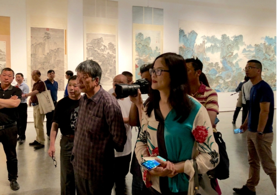 《天命正道,今人古心》岑其中国画作品展宁波站开幕