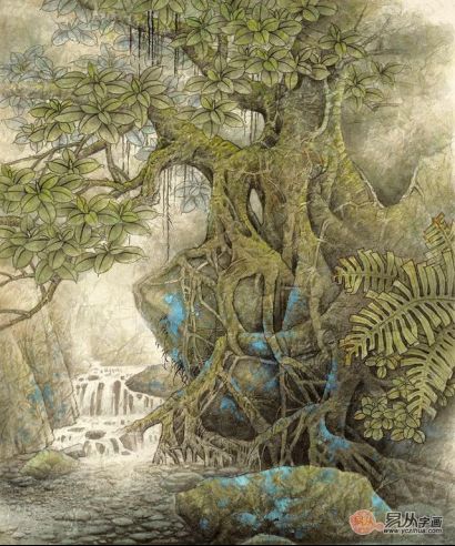 广西画家蓝健康老师和你谈:国画收藏的意义