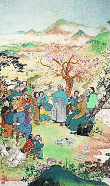 中国人物画闪耀现实的光芒