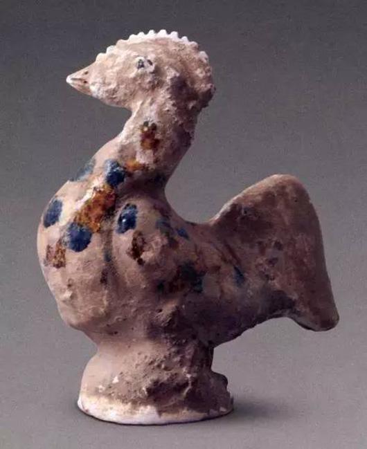 唐朝雄鸡长啥样 细数1300多年前的鸡俑文物(4