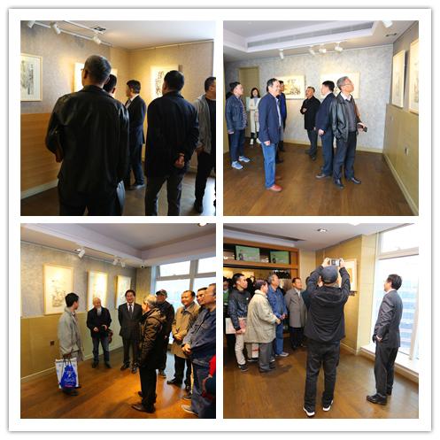 “佳诺墨韵”——葛新华&杨捷中国画双个展开幕