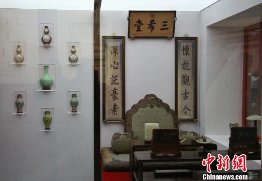 240余件故宫文物“摆驾”山东 再现清代帝王生活场景