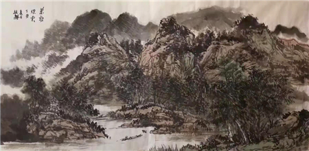 山水有真情·尽在图画中:著名画家林枫