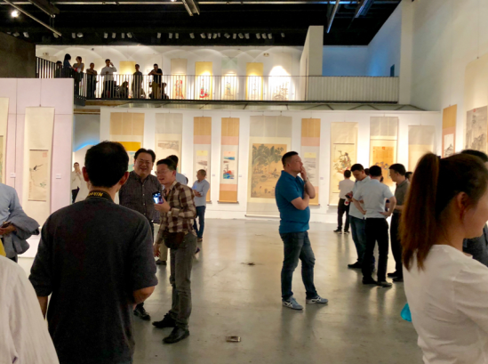 《天命正道,今人古心》岑其中国画作品展宁波站开幕