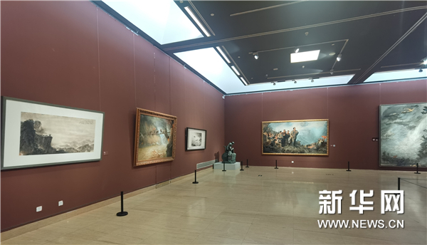 “伟大征程 时代画卷——庆祝中国共产党成立100周年美术作品展”开幕