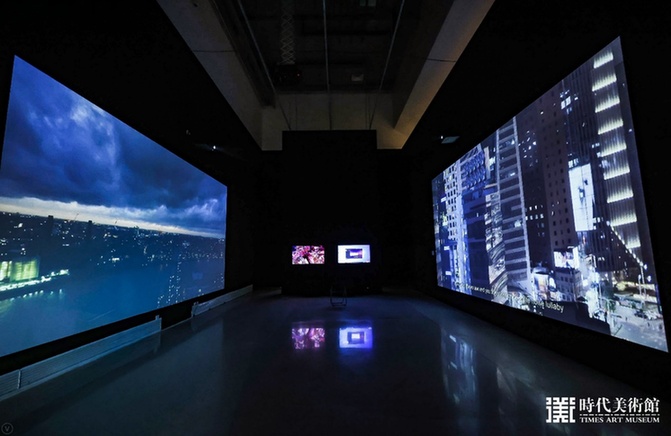 在北京时代美术馆体验数字艺术新世界