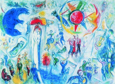 爱即色彩：马克·夏加尔的绘梦之旅