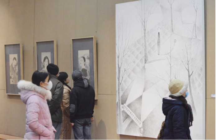 “精微致远——程敏作品展”在河南大学美术学院举办