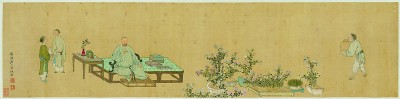 菊 跳脱秋生腕底香