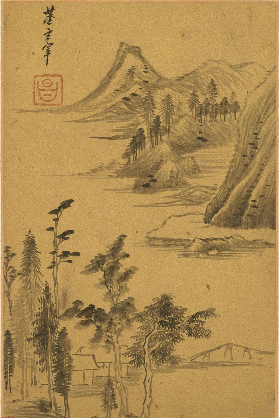 董其昌《香光书画真迹》 清秀中和 风华自足