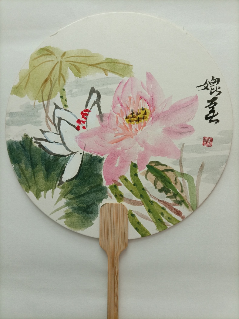 现在为什么那么多人画荷花？