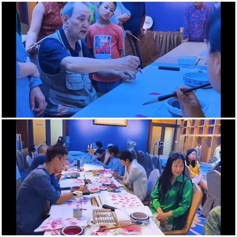 现在为什么那么多人画荷花？