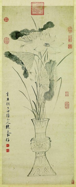 画中寻天趣 花姿映本真