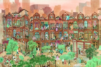 以笔墨构“城” 为都市立传