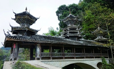 楼桥映山水 工巧见匠心
