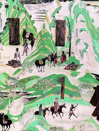 无“青绿”不敦煌 无“青绿”不敦煌