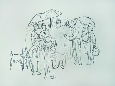 场景雕塑里的时代脉搏