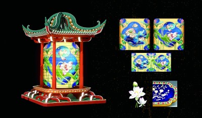 雨打芭蕉 花灯戏韵