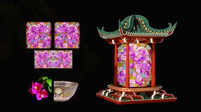 雨打芭蕉 花灯戏韵