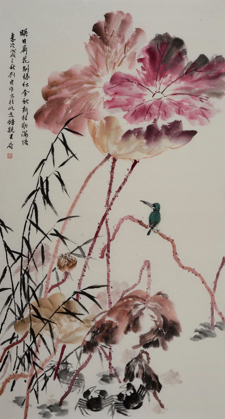 画荷花 如何让AI助一臂之力