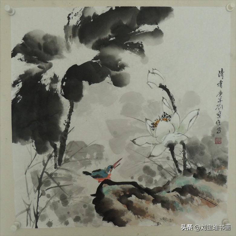 画荷花 如何让AI助一臂之力