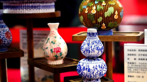 “多彩非遗 天辽地宁”辽宁省残疾人非遗文创作品展在故宫启幕