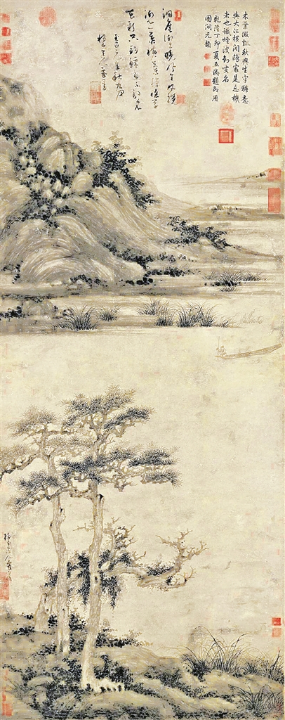 书迹传神 朱印生辉——中国画题跋与钤印的多重妙用 书迹传神 朱印生辉——中国画题跋与钤印的多重妙用