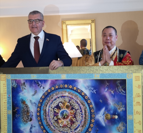 俄中建交七十周年暨俄中文化经贸论坛在莫斯科举行 图片