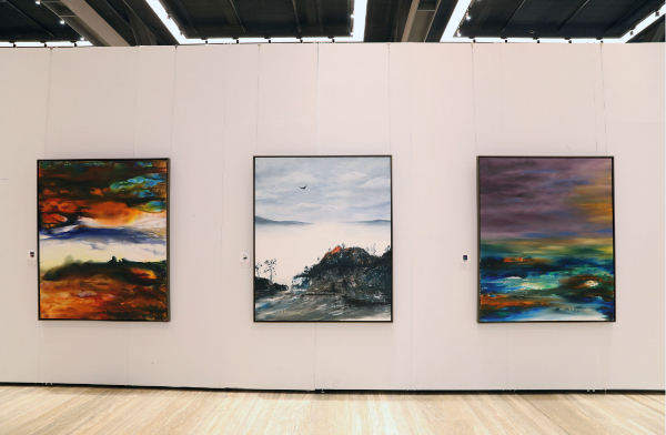 “思想的旋律·安奇帮艺术成就展”在中国国家画院举行